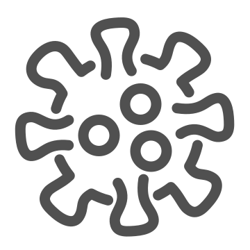 Coronavirus, covid-19, pandemic icon
