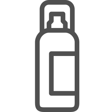 Beauty, body care, container icon