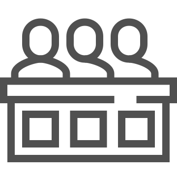 Court, judge, justice icon