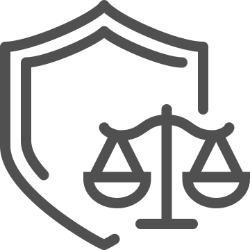 Court, justice, law icon
