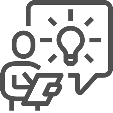 Brain, creativity, idea icon
