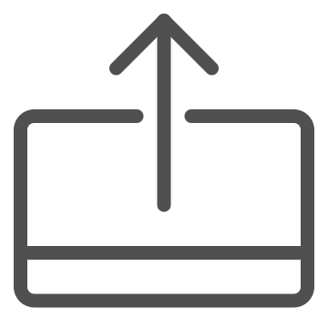 Banking, credit card, debit icon