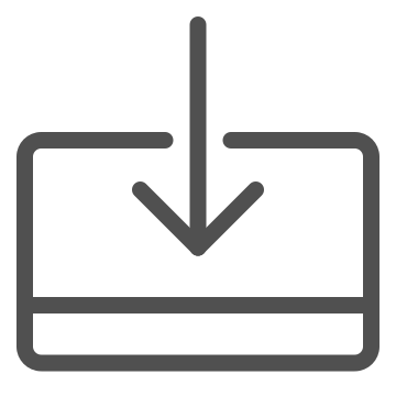 Banking, credit card, debit card icon