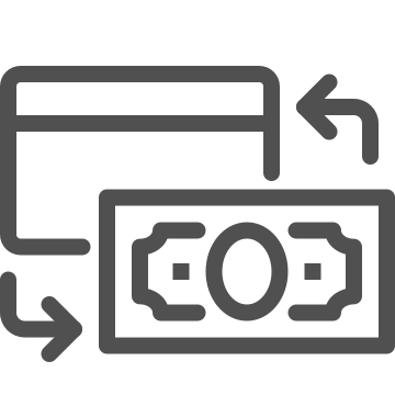 Banking, credit card, debit card icon