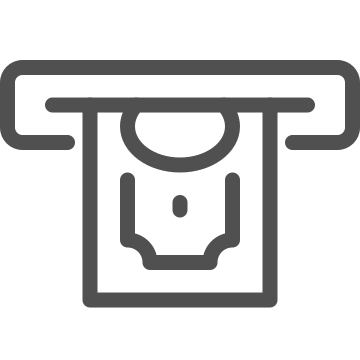 Atm, banking, credit card icon
