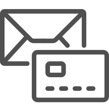 Banking, credit card, debit icon