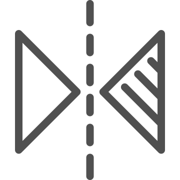 Adjust, aspect ratio, crop icon