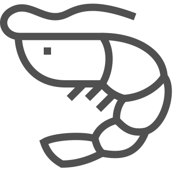 Crustacean, food, marine icon