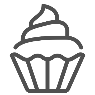 Bakery, cupcake, dessert icon