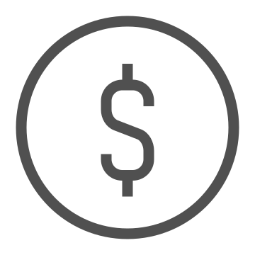 Currency, dollar, economic icon