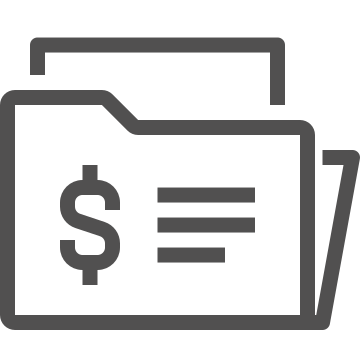 Currency, finance, money icon