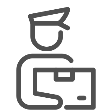Border, customs, inspection icon