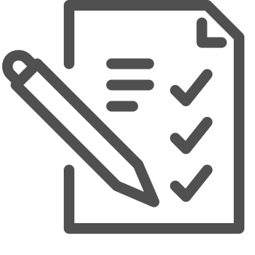 Border, checklist, control icon