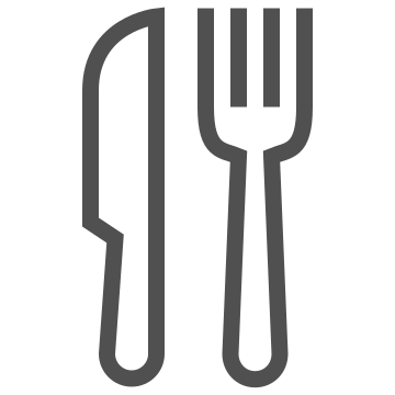 Cutlery, dining, fork icon