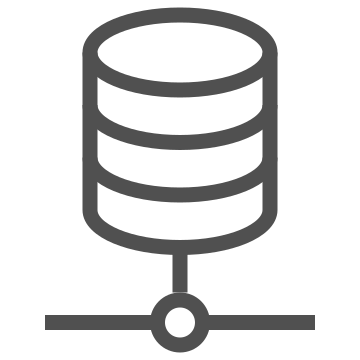 Data, database, information icon