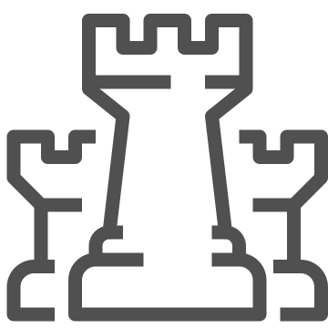 castle, chess piece, defense