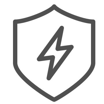 Bolt, defense, lightning icon