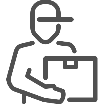 Courier, delivery, logistics icon