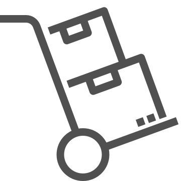 delivery, hand truck, logistics