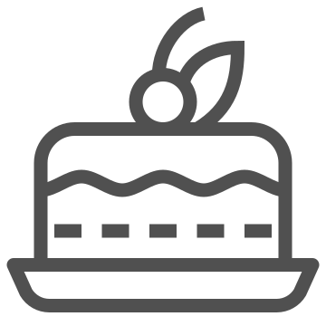 Bakery, cake, celebration icon