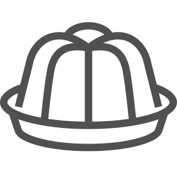 Confectionery, dessert, gelatin icon