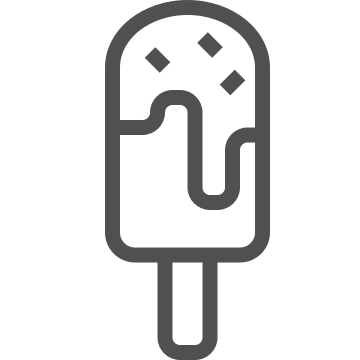 Dessert, frozen, ice cream icon