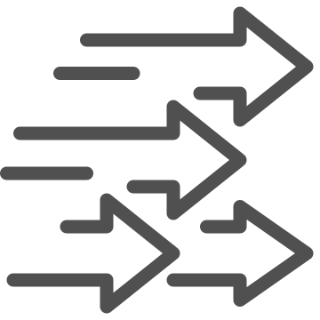 Alternative route, arrows, detour icon