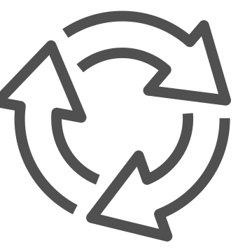 Arrows, circular, cycle icon