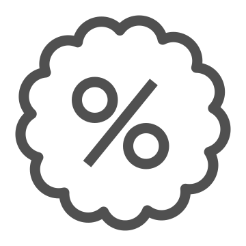 Deal, discount, offer icon
