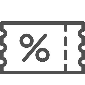 Coupon, discount, offer icon