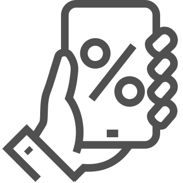 Deal, discount, offer icon