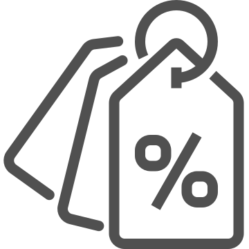 Deal, discount, offer icon