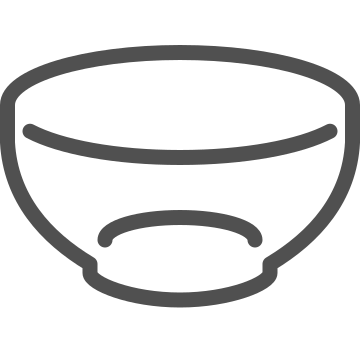 Bowl, ceramic, dish icon