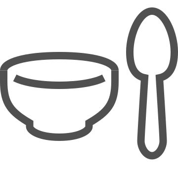 Bowl, dishes, kitchenware icon