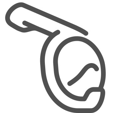 Diving, equipment, mask icon