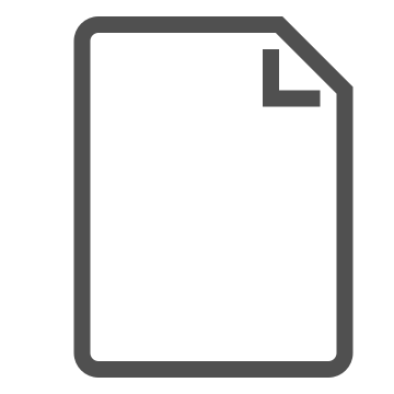Blank, document, file icon