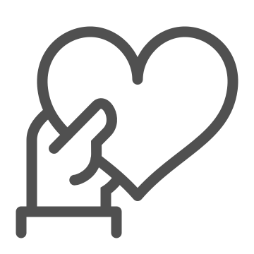 Charity, donation, generosity icon