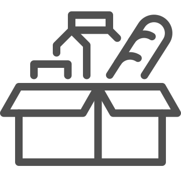 Aid, charity, donations icon