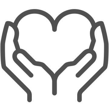 Charity, donations, generosity icon