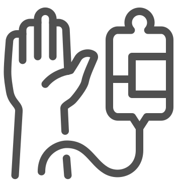Altruism, blood donation, charity icon
