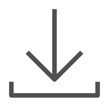 Arrow, download, downward icon