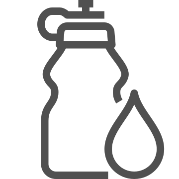 Bottle, drink, exercise icon
