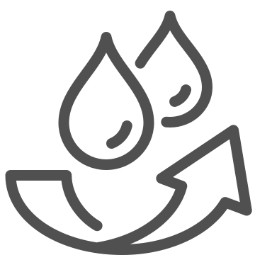 Drop, moisture, protection icon