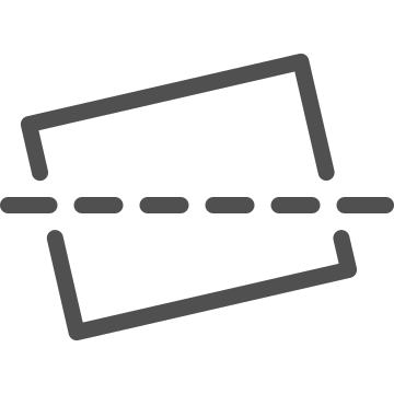 Adjustment, aspect ratio, crop icon