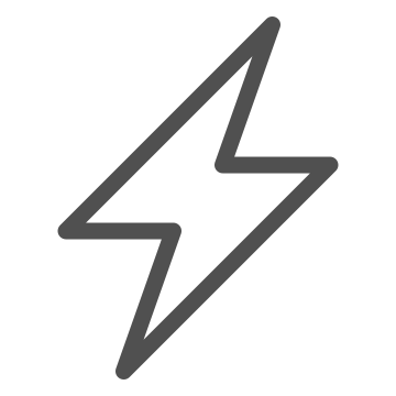 Bolt, charge, electricity icon