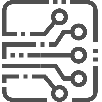 Circuit, electronics, hardware icon