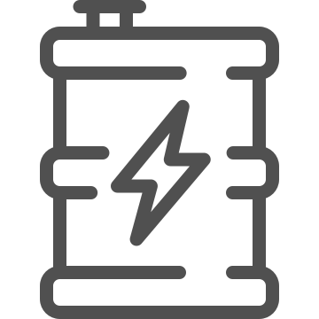 Battery, charge, electric icon