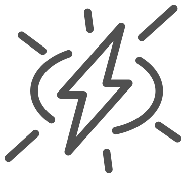 Bolt, charge, electricity icon