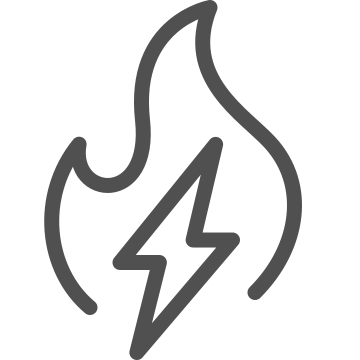 Bolt, charge, electricity icon