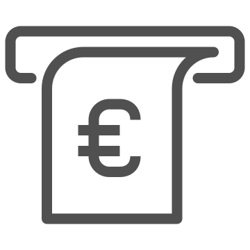 Banking, cash, currency icon